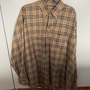 Burberry Check Cotton Poplin Shirt
